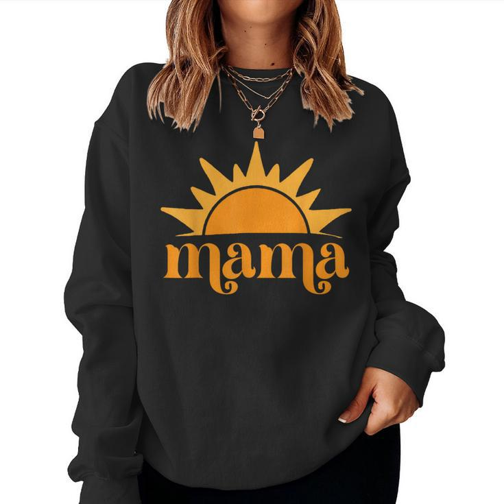 Mama Of The Birthday First Trip Around The Sun Birthday Women Sweatshirt