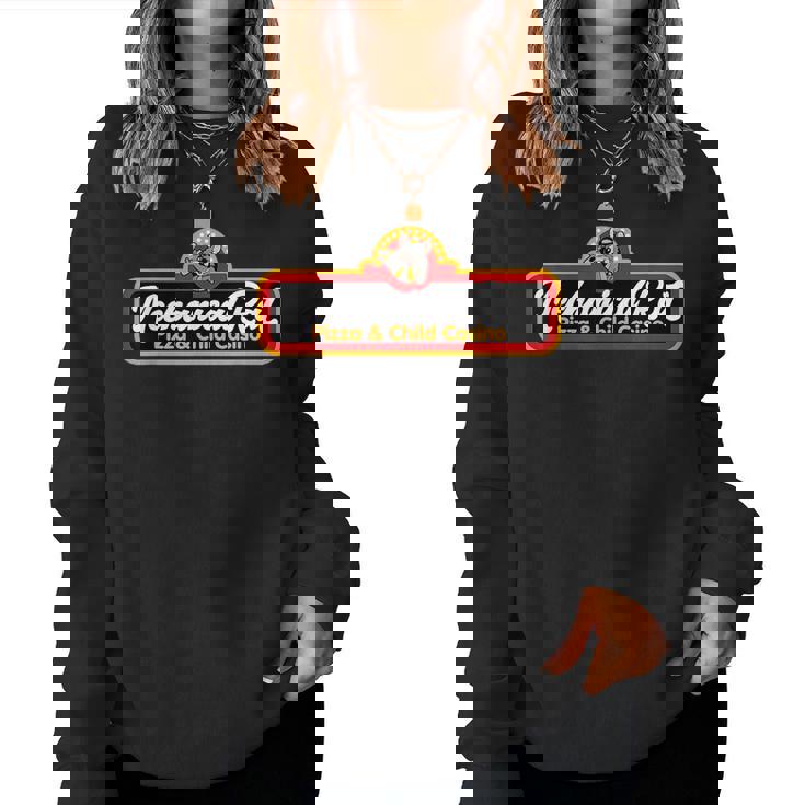 Mechanicals Rat Pizza & Child Casinos Sarcastic Quote Women Sweatshirt