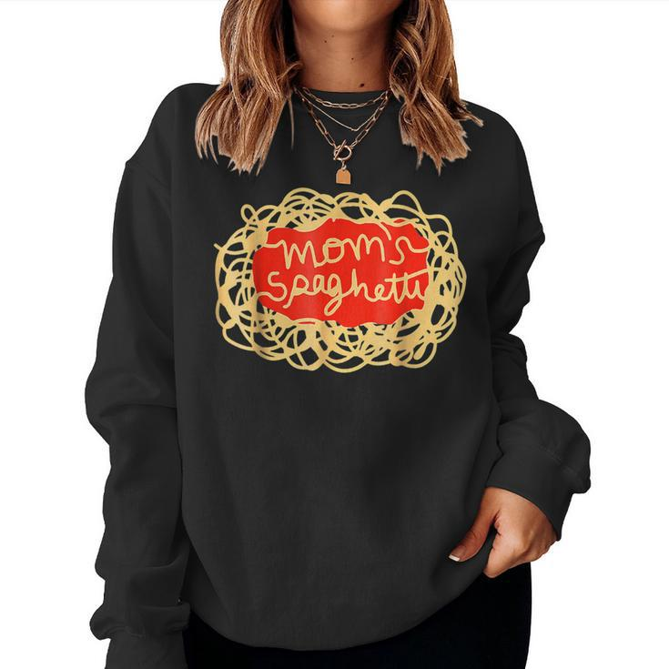 Mom's Spaghetti Mother's Day Women Sweatshirt