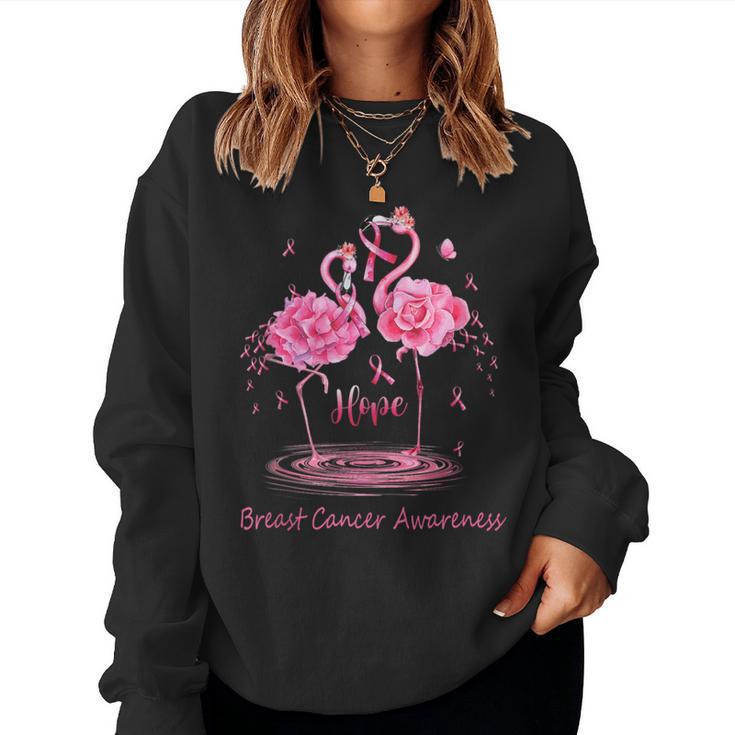 Pink best sale flamingo sweatshirt