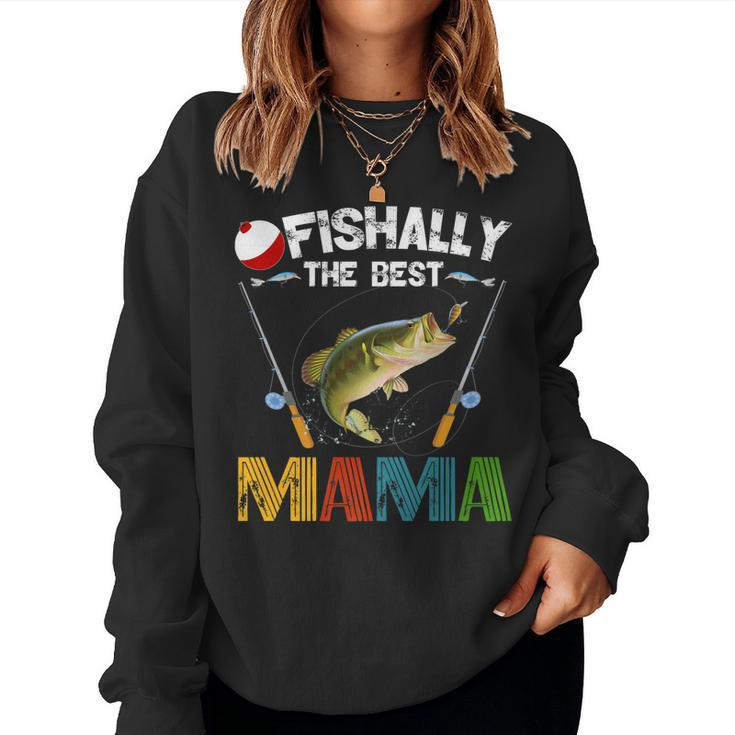 Ofishally The Best Mama Fishing Rod Mommy For Women Women