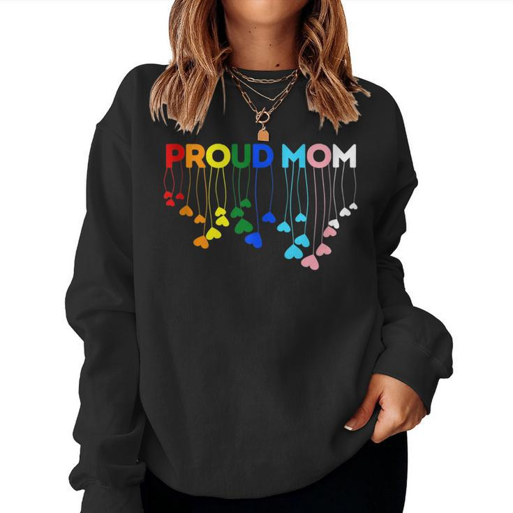 Proud Ally Lgbtq Transgender Proud Mom Proud Trans Mom Women Sweatshirt