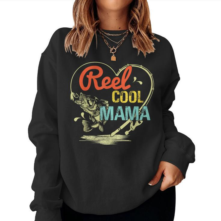 Reel Cool Mama Fishing For Womens For Women Women Sweatshirt