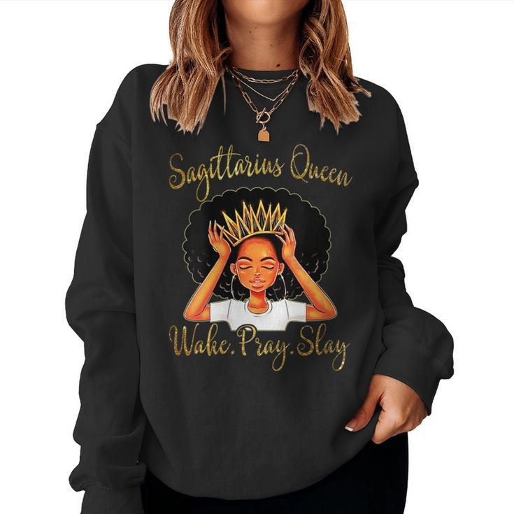 Sagittarius Queens Born In November 22 December 21 Women Sweatshirt
