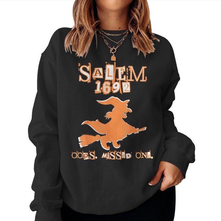 Maglietta Halloween Salem 1692 - T-Shirt Donna Streghe, Cotone, Design Unico