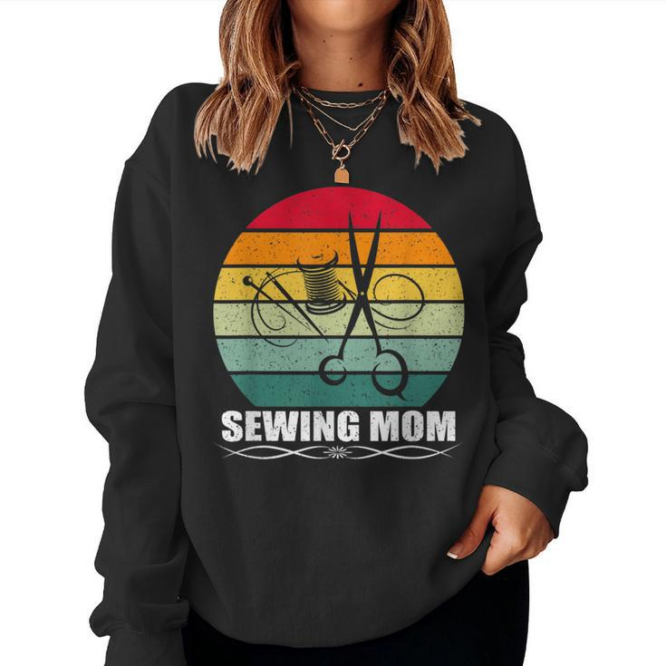 Sewing Lover Vintage Sewing Mom Women Sweatshirt