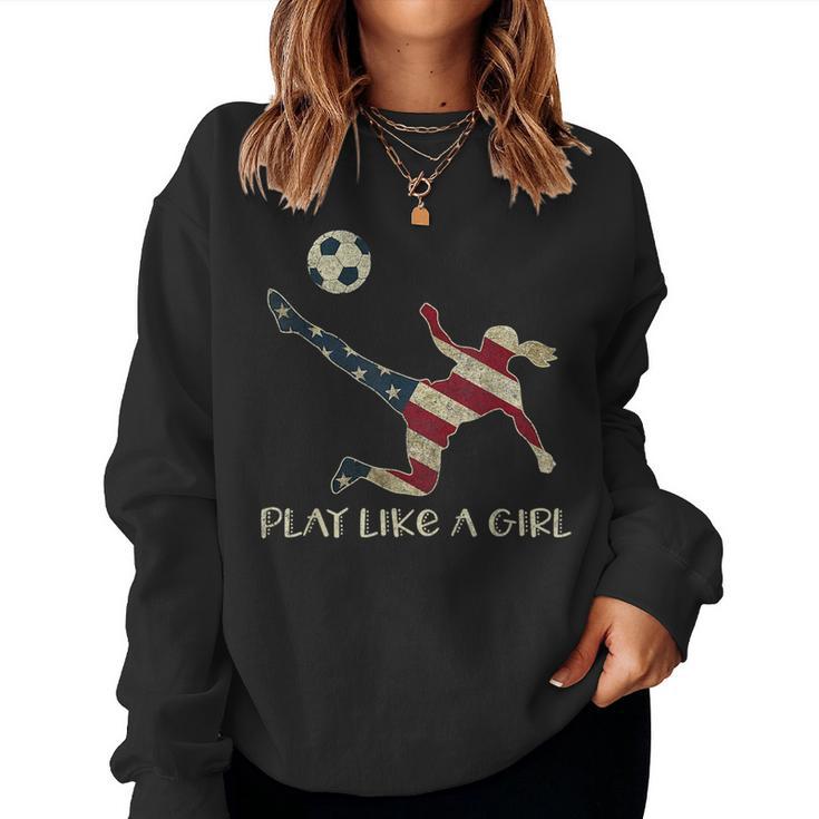 Us women's soccer sweatshirt hot sale