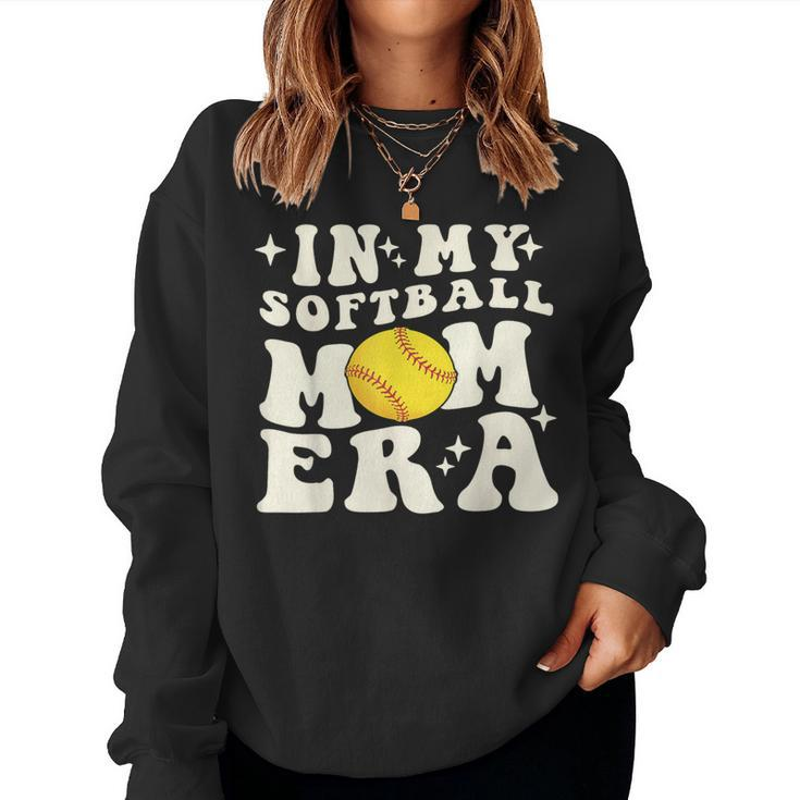 In My Softball Mom Era Women Sweatshirt