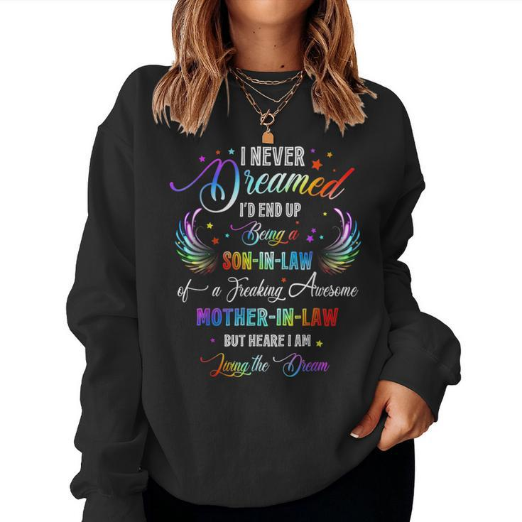 Son In Law Birthday Ideas Awesome Mother In Law Mother In Law Sweatshirt