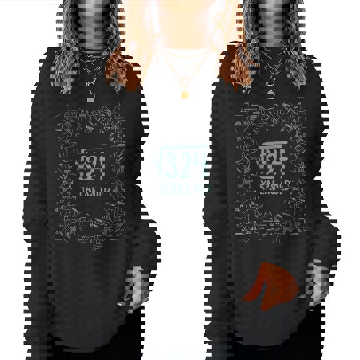 Square Root Of 324 Women Sweatshirt