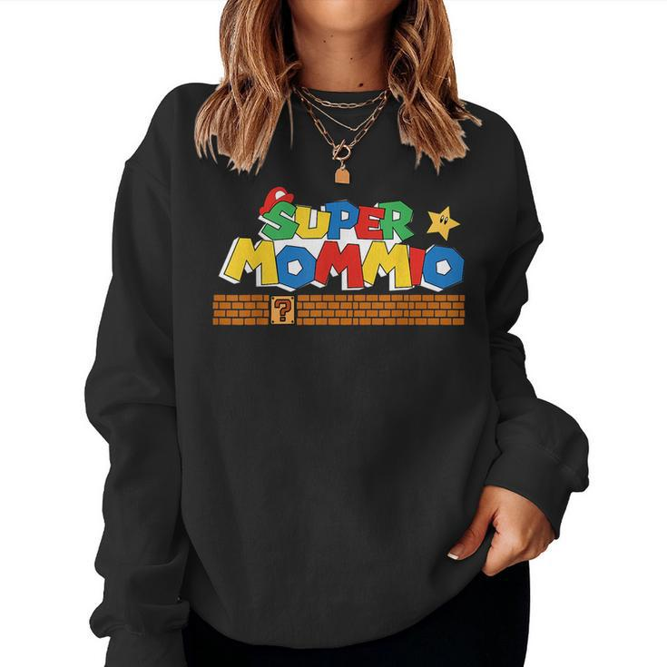 Super Mommio Mommy Mother Video Gaming Lover Mommy Women Sweatshirt