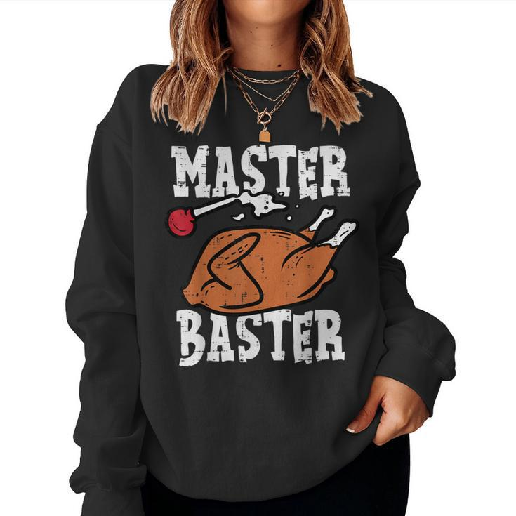 Thanksgiving Master Baster Turkey Day Fall Boys Women Sweatshirt
