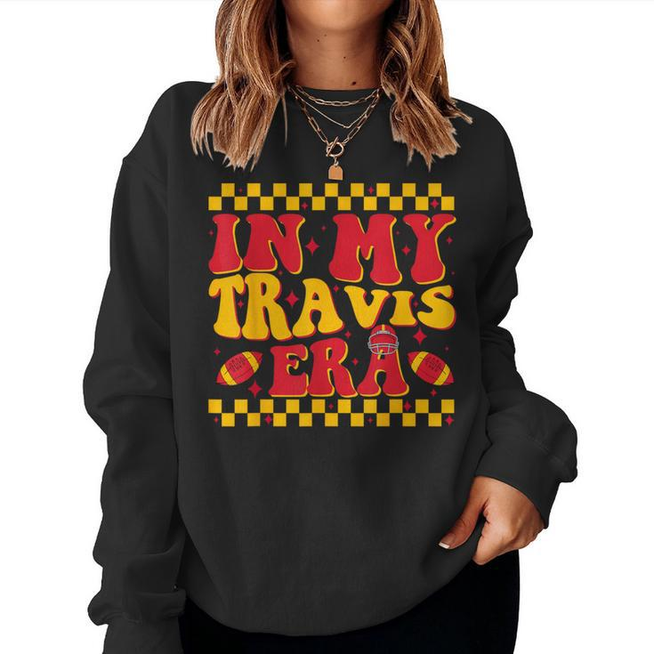In My Travis Era Retro Groovy Retro For Women Sweatshirt
