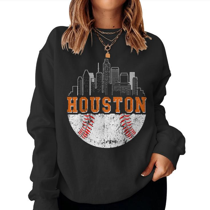 Vintage Houston Texas Pride Houston Strong Men Women Sweatshirt