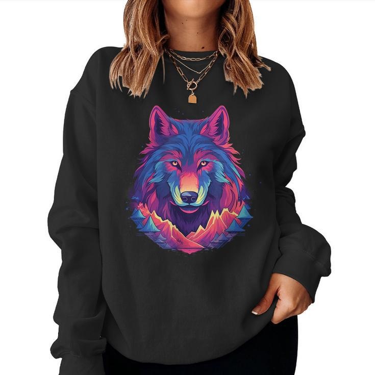 Wolf And Wolves Men Women Kids Women Sweatshirt