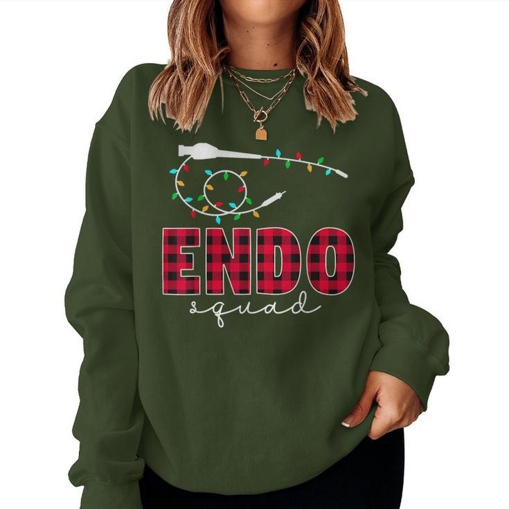 Endo Squad Endoscopy Endo Nurse Tech Christmas Women Sweatshirt