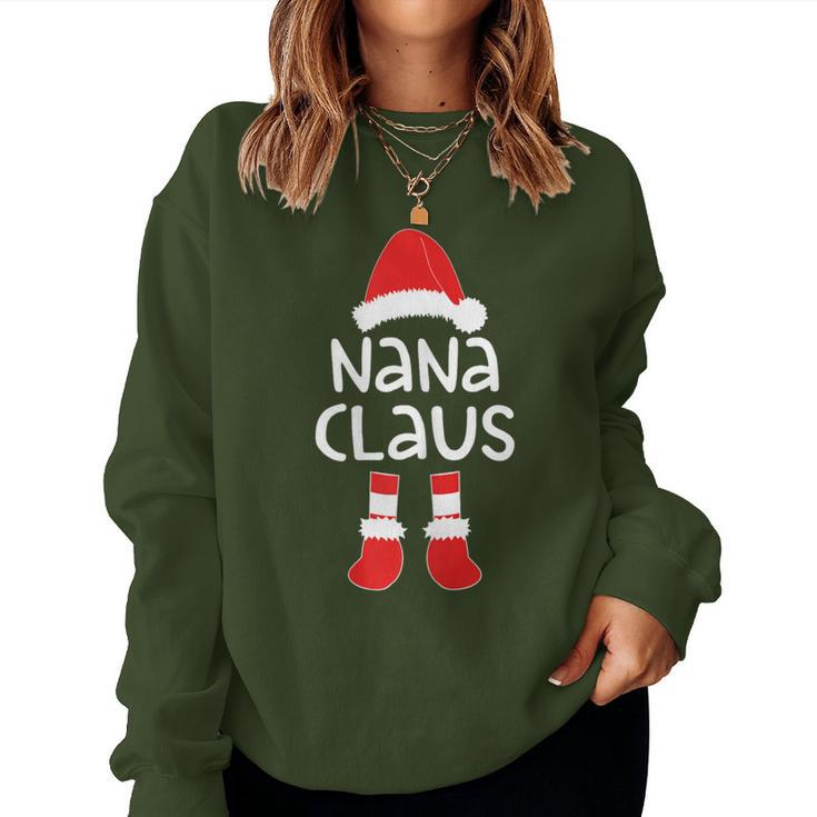 Nana Claus Matching Christmas Costume Women Sweatshirt