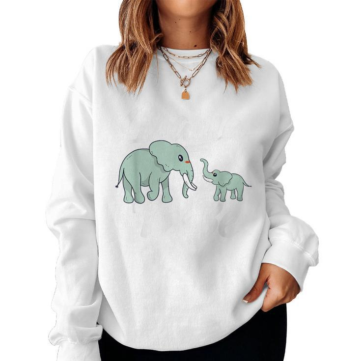 Mama To Be Elephant Pregnancy For Women For Mama Women Sweatshirt