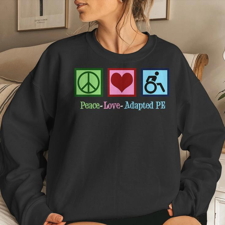 Adapted Pe Ape Teacher Women Sweatshirt Gifts for Her
