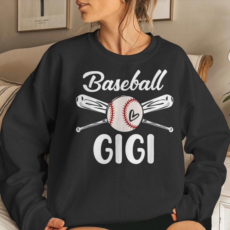 Baseball Gigi Retro Softball Mom 2023 Women Sweatshirt Gifts for Her
