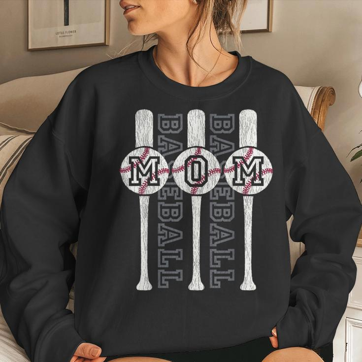 Baseball Mom Baseball Graphic Baseball Player Fan Mama Women Women Sweatshirt Gifts for Her