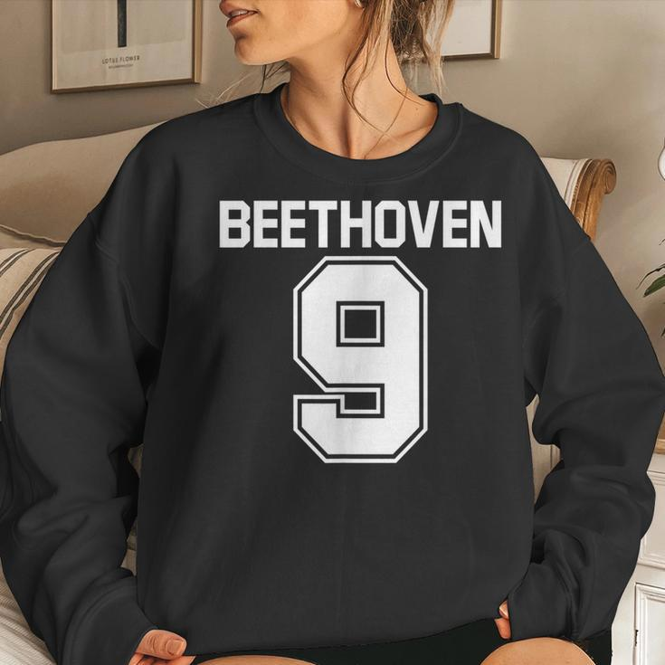 Beethoven 9Th Symphony Composer Women Sweatshirt Gifts for Her