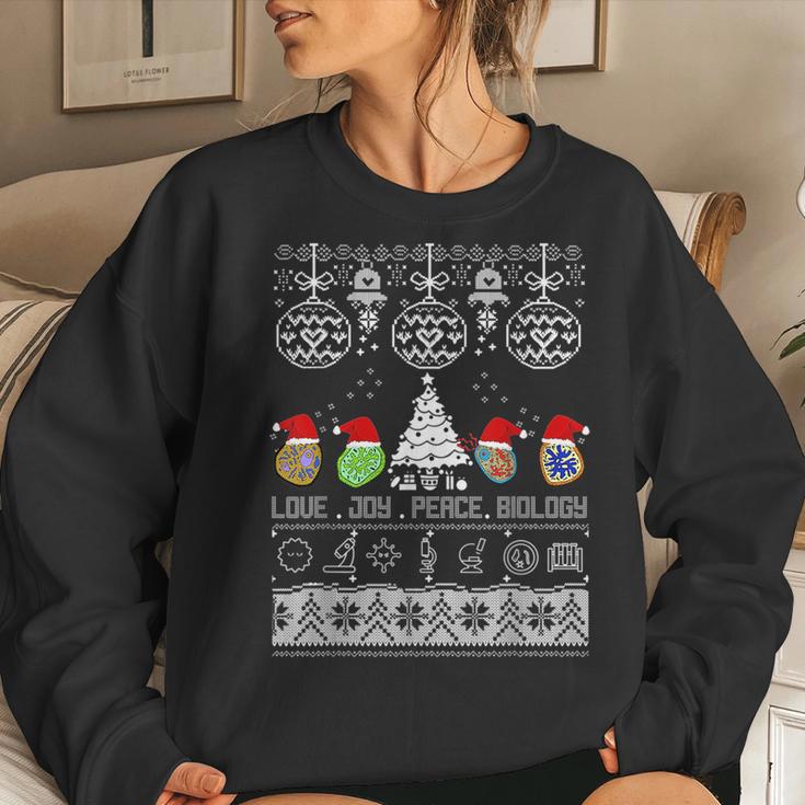 Biology Pun Christmas Sweater T For Womens Mens Women Sweatshirt