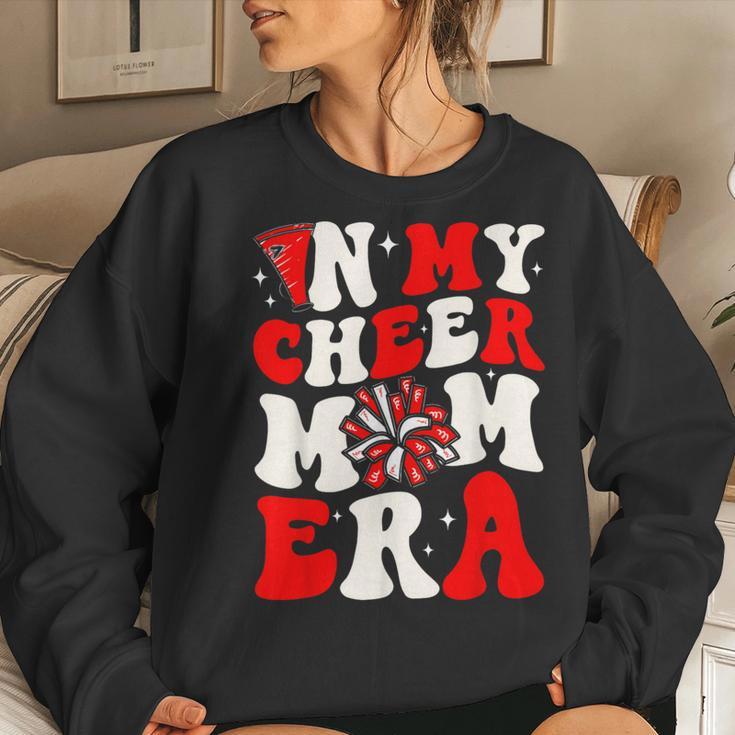 In My Cheer Mom Era Trendy Cheerleading Football Mom Life Women Sweatshirt Gifts for Her