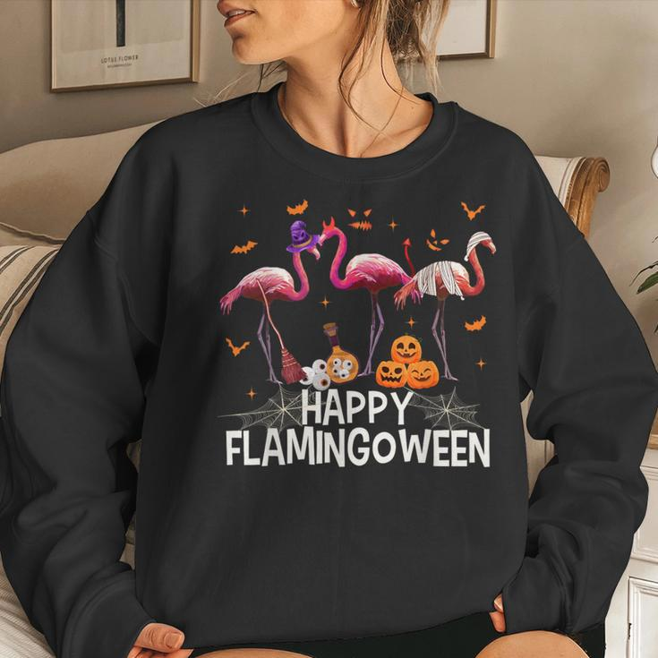 Halloween Flamingo Costume Flamingoween Kid Women Sweatshirt Gifts for Her
