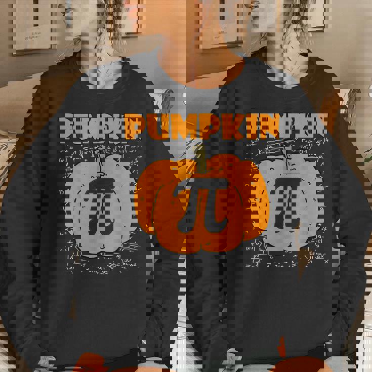 Pumpkin Pie Halloween Fall Thanksgiving Pumpkin Pi Fall Thanksgiving Women Sweatshirt Gifts for Her