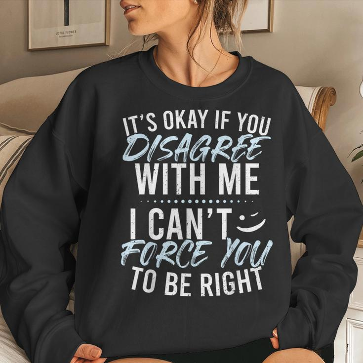 Sarcasm Sarcastic Humor Saying Sarcasm Women Sweatshirt Gifts for Her