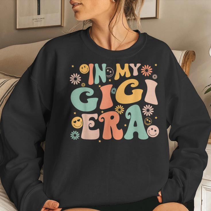 In My Gigi Era Baby Announcement For Grandma Mother's Day Women Sweatshirt Gifts for Her