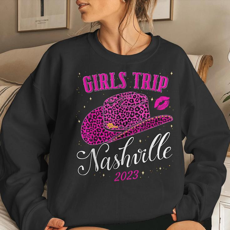 Girls Trip Nashville 2023 For Weekend Birthday Squad Women Sweatshirt Gifts for Her