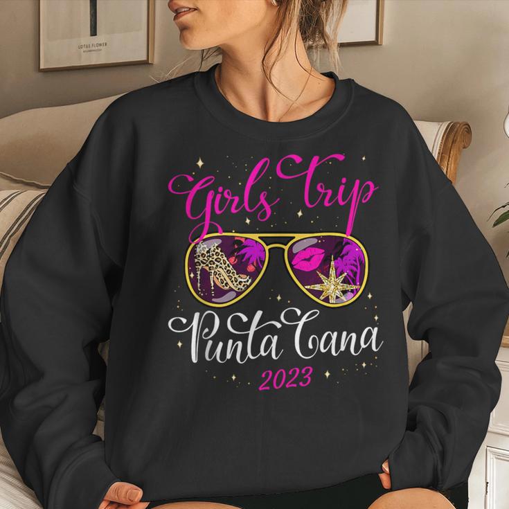 Girls Trip Punta Cana 2023 Weekend Vacation Birthday Women Sweatshirt Gifts for Her