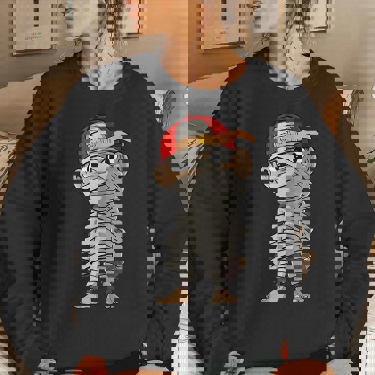 Halloween Monkey Mummy Scary Fancy Dress Women Sweatshirt Gifts for Her Halloween Monkey Mummy Scary Fancy Dress Women Sweatshirt Gifts for Her