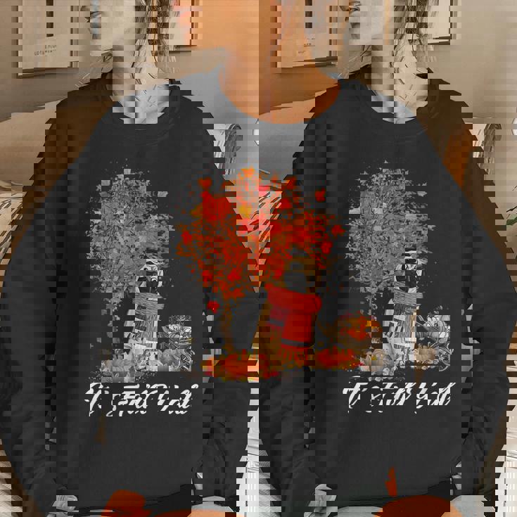 It's Fall Y'all Pug Dog Lovers Thanksgiving Halloween Halloween Women Sweatshirt Gifts for Her