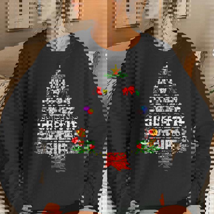 This Is My It's Too Hot For Ugly Christmas Sweaters Family Women Sweatshirt Gifts for Her