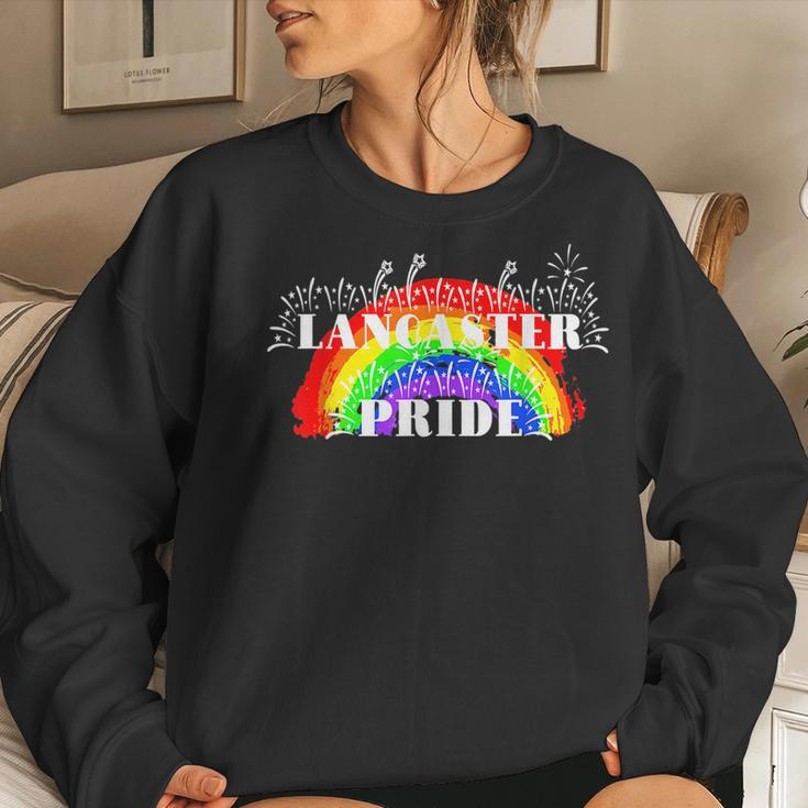 Lancaster Pride Rainbow For Gay Pride Women Sweatshirt Gifts for Her