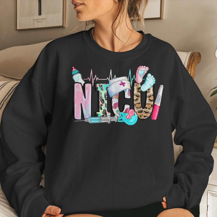 Nicu Neonatal Intensive Care Unit Nurse Appreciation Women Sweatshirt Gifts for Her