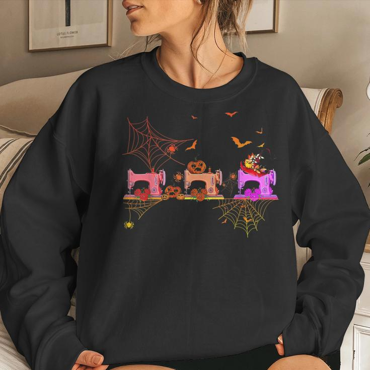 Quilting Machine Halloween Costume Sewing Mom Women Sweatshirt Gifts for Her