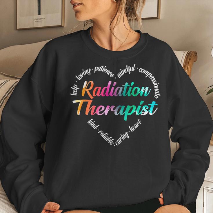 Pattern Print Radiation Women's Sweatshirt