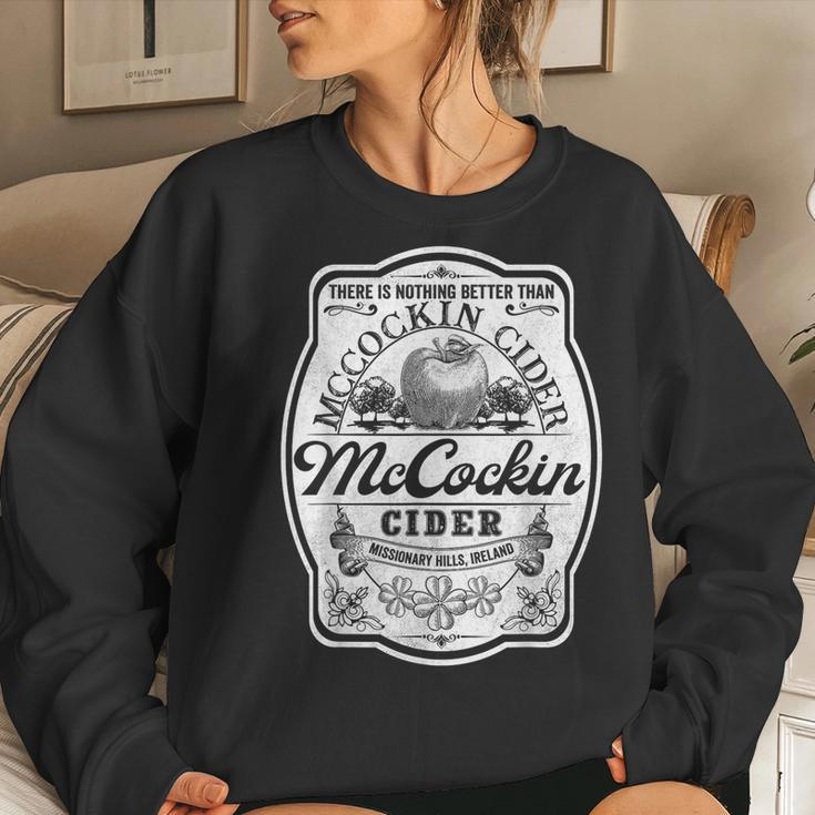 There Is Nothing Better Than Mccockin Cider Missionary Hills Women Sweatshirt Gifts for Her