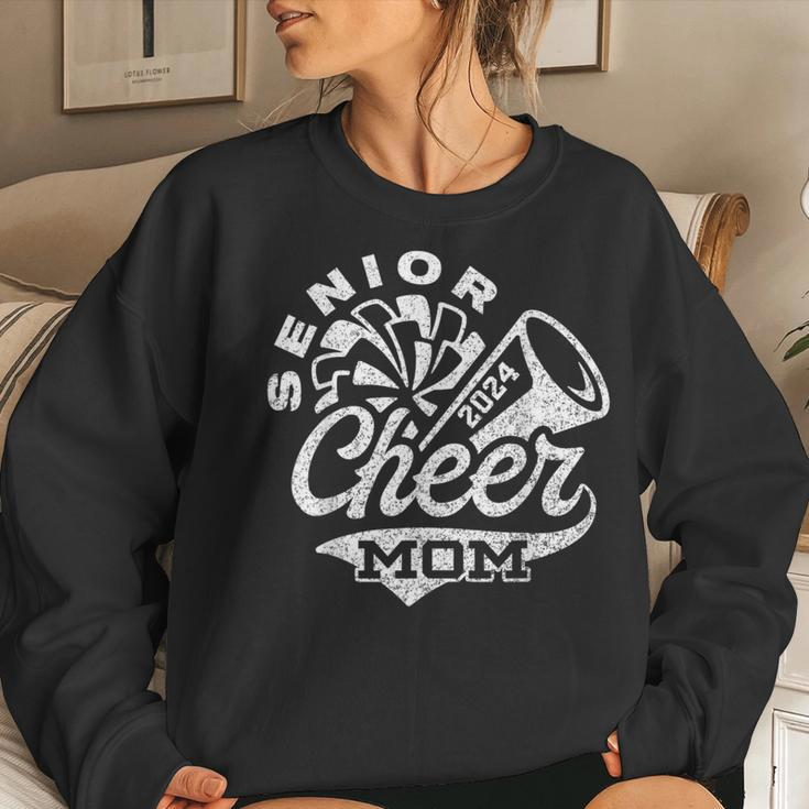 Senior Cheer Mom 2024 Class Of 2024 Graduation Women Sweatshirt Gifts for Her