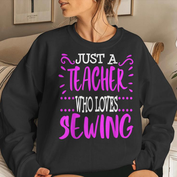 Sewing Teacher Sewer Quilting Quilter Thank You Women Sweatshirt Gifts for Her