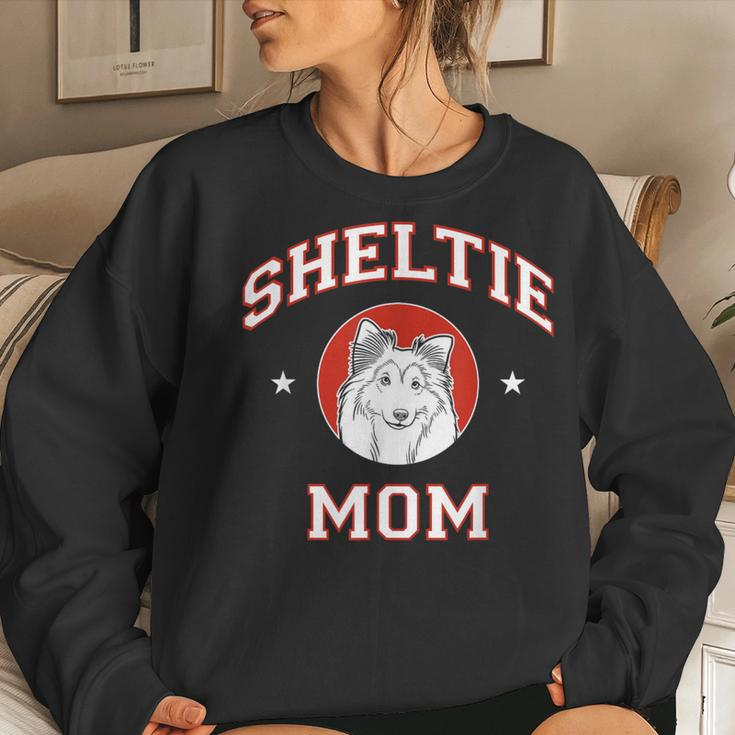 Shetland Sheepdog Mom Sheltie Dog Mother Women Sweatshirt Gifts for Her