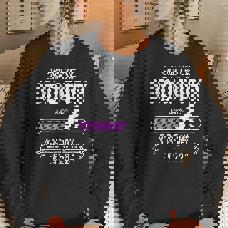 Soon To Be Mommy 2024 First Time Mom Pregnancy Women Sweatshirt Gifts for Her