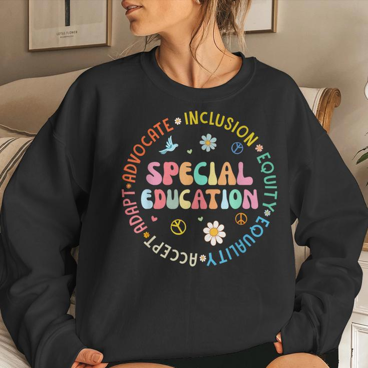 Special Education Back To School Teacher Women Sweatshirt Gifts for Her