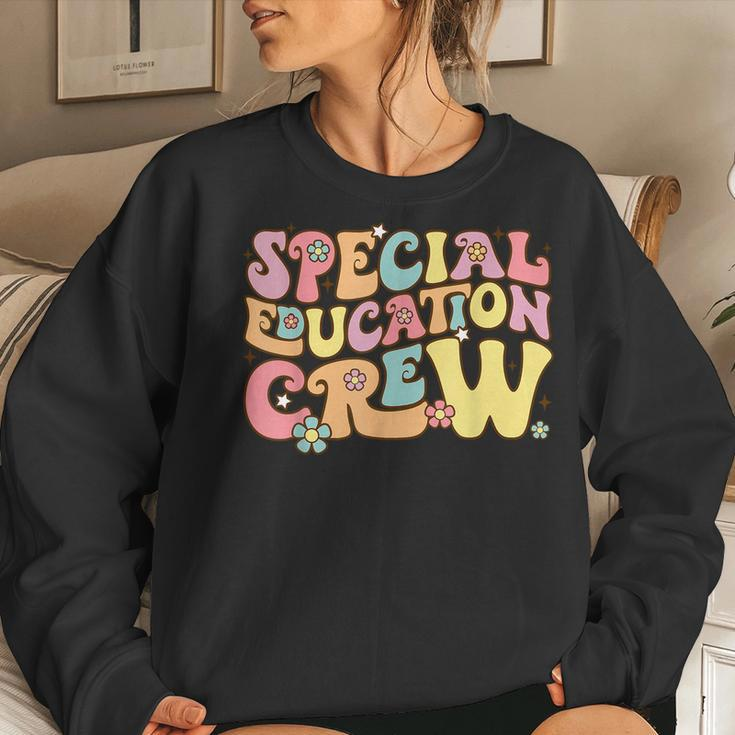 Special Educator Sped Teacher Special Education Crew Women Sweatshirt Gifts for Her
