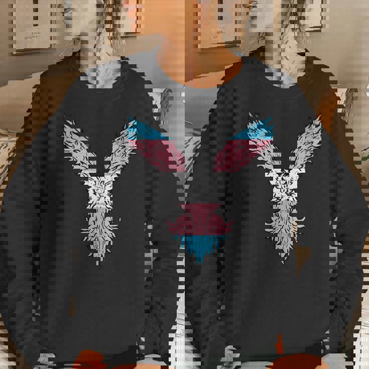Transgender Bird Phoenix Trans Pride Flag Lgbt Men Women Kid Women Sweatshirt Gifts for Her Transgender Bird Phoenix Trans Pride Flag Lgbt Men Women Kid Women Sweatshirt Gifts for Her