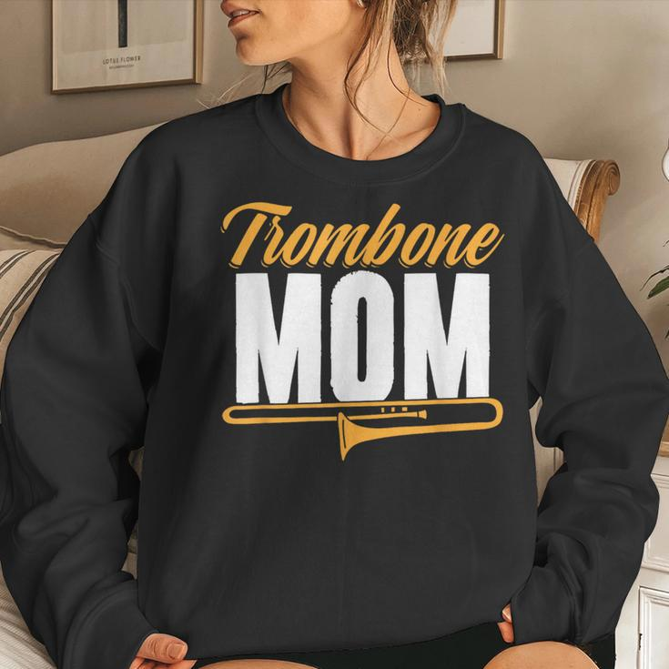 Trombone Mom Marching Band Musical Instrument Mother's Day Women Sweatshirt Gifts for Her